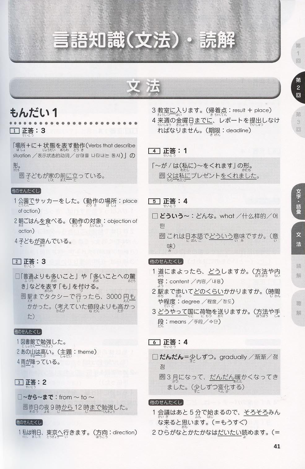 Japanese Language Proficiency Test N4 - Complete Mock Exams - Image 5