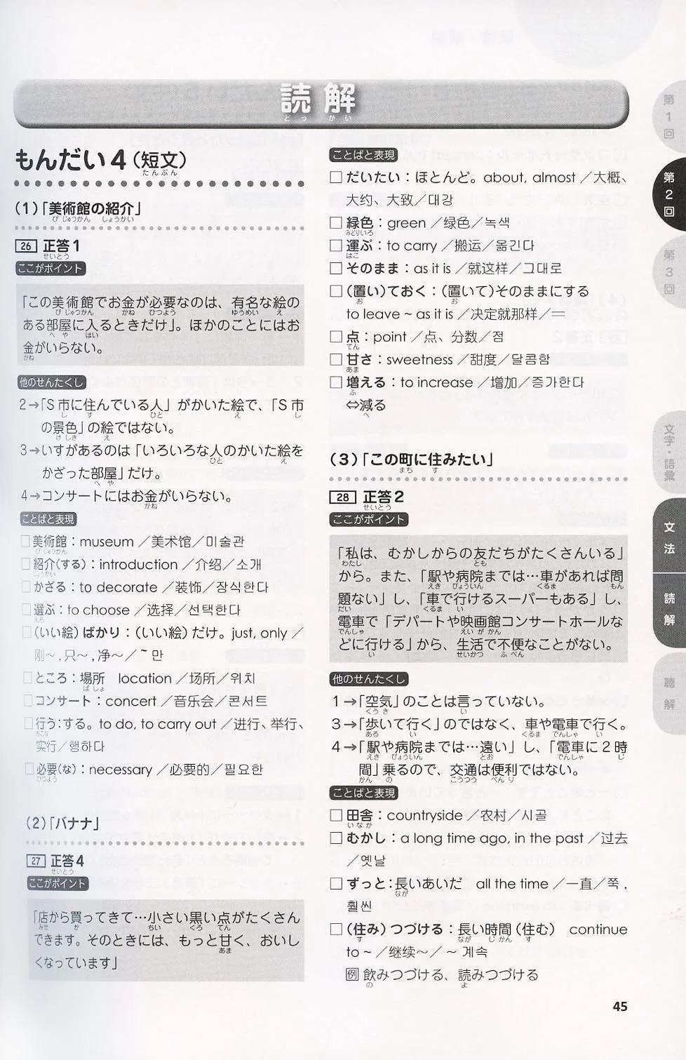 Japanese Language Proficiency Test N4 - Complete Mock Exams - Image 6