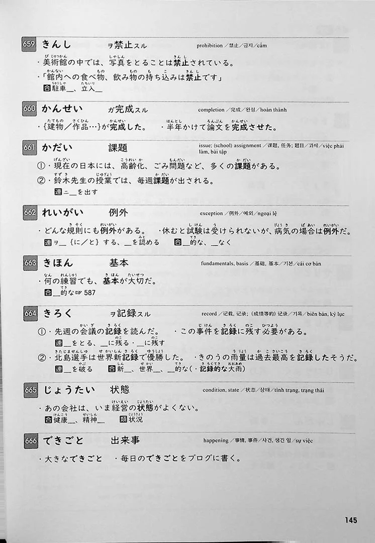 Japanese Language Proficiency Test Vocabulary Training by Ear - N3 (Revised Edition) - Image 13
