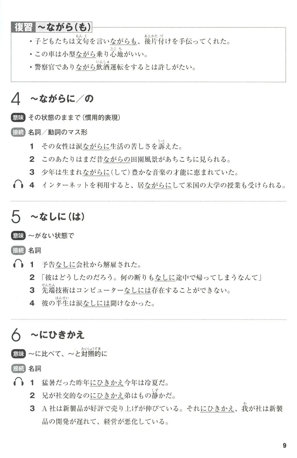Mimi kara Oboeru: Mastering "Grammar" through Auditory Learning - New JLPT N1 (w/CD) - Image 3