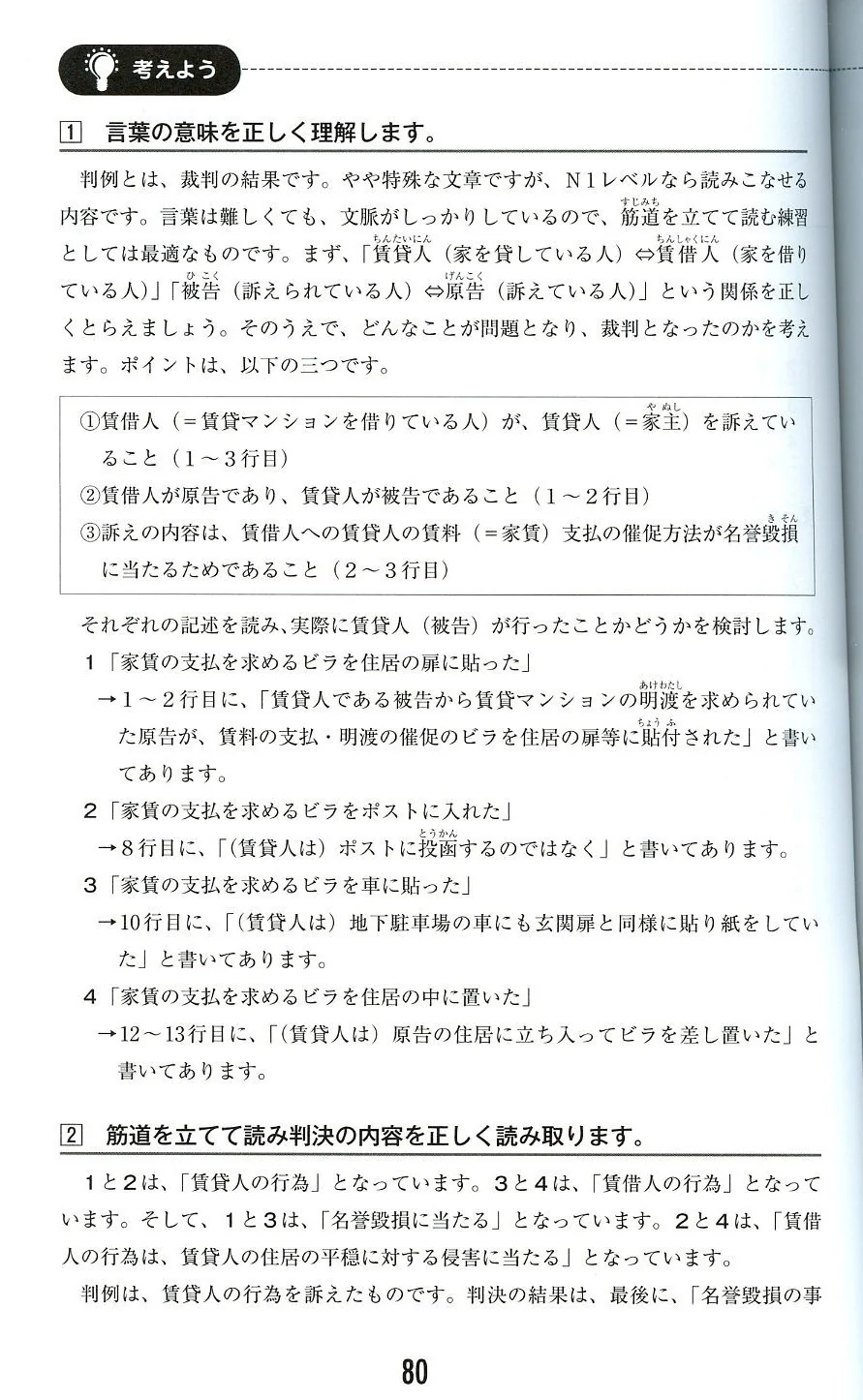 New JLPT N1 Taisaku-mondai & Yoten-seiri for Reading comprehension, Grammar, & Vocabulary (Last minute preparations and reviews JLPT N1) - Image 3
