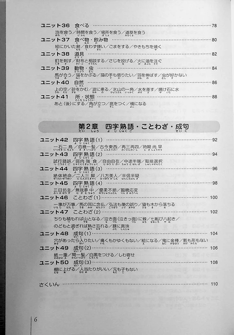 Nihongo Vocabulary Drills - Kanyoku & Jukugo (Idioms & Common Phrases) - Image 4