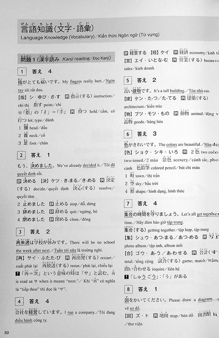 The Best Practice Tests for the Japanese Language Proficiency Test N4 - Image 8